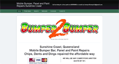 Desktop Screenshot of bumper-2-bumper.com.au