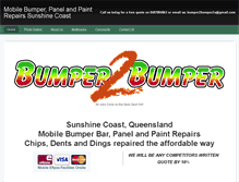 Tablet Screenshot of bumper-2-bumper.com.au